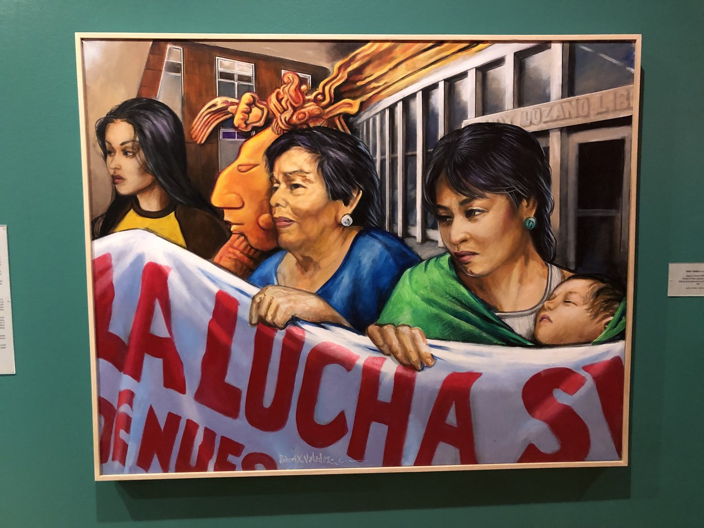 Portrait of Raquel Guerrero by Robert Valadez